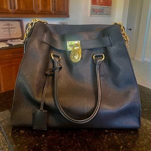 Michael Kors Large Black Shoulder Bag